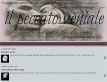 Tablet Screenshot of ilpeccatoveniale.blogspot.com