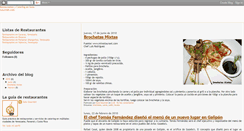 Desktop Screenshot of guia-gourmet.blogspot.com