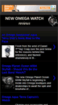 Mobile Screenshot of new-omega-watch-reviews.blogspot.com