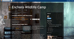 Desktop Screenshot of enchoro-wildlife.blogspot.com