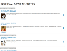 Tablet Screenshot of indonesiangossip.blogspot.com