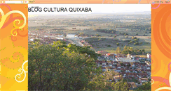 Desktop Screenshot of culturaquixaba.blogspot.com