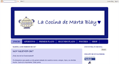 Desktop Screenshot of lacocinademartablay.blogspot.com