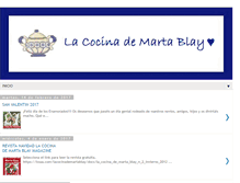 Tablet Screenshot of lacocinademartablay.blogspot.com