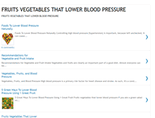 Tablet Screenshot of fruitsvegetablesthatlowerbloodpressur.blogspot.com