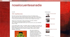 Desktop Screenshot of noselocuentesanaide.blogspot.com
