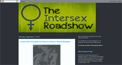 Desktop Screenshot of intersexroadshow.blogspot.com