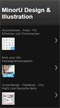 Mobile Screenshot of minorudesign.blogspot.com