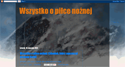 Desktop Screenshot of mojapilka-marco.blogspot.com
