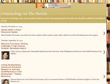 Tablet Screenshot of criminologyonthestreets.blogspot.com