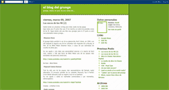 Desktop Screenshot of elblogdelgrunge.blogspot.com