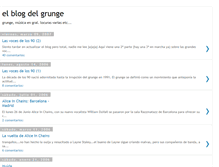Tablet Screenshot of elblogdelgrunge.blogspot.com