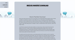 Desktop Screenshot of breivikmanifestdownload.blogspot.com
