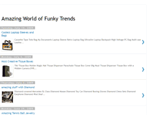 Tablet Screenshot of funkytrendsworld.blogspot.com