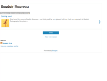 Tablet Screenshot of boudoirnouveau.blogspot.com