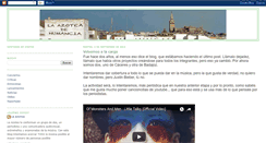 Desktop Screenshot of laazoteadenumancia.blogspot.com