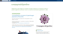 Desktop Screenshot of compagniadelgiardino.blogspot.com