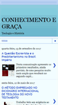 Mobile Screenshot of conhecimentoegraca.blogspot.com