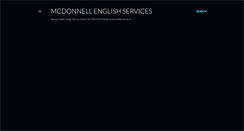 Desktop Screenshot of mcdonnellenglish.blogspot.com