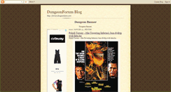 Desktop Screenshot of dungeonforum.blogspot.com