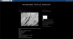 Desktop Screenshot of melbournetextileagencies.blogspot.com