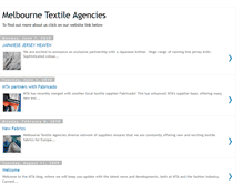 Tablet Screenshot of melbournetextileagencies.blogspot.com