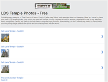 Tablet Screenshot of ldstemplephotos.blogspot.com