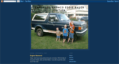 Desktop Screenshot of 87fordbronco.blogspot.com