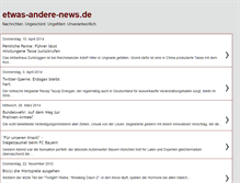 Tablet Screenshot of etwas-andere-news.blogspot.com