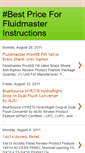 Mobile Screenshot of fluidmasterinstructions.blogspot.com