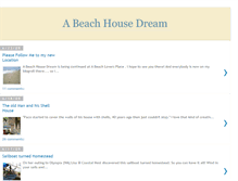 Tablet Screenshot of abeachhousedream.blogspot.com