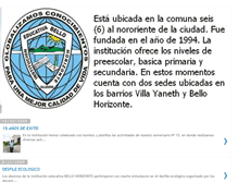 Tablet Screenshot of iebellohorizontevalledupar.blogspot.com