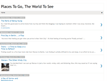 Tablet Screenshot of placestogotheworldtosee.blogspot.com