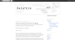 Desktop Screenshot of maiatech.blogspot.com