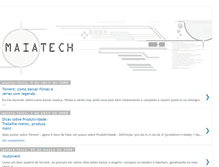 Tablet Screenshot of maiatech.blogspot.com