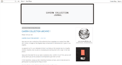 Desktop Screenshot of caverncollection.blogspot.com