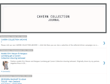 Tablet Screenshot of caverncollection.blogspot.com