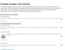 Tablet Screenshot of futebol-amador-com-historia.blogspot.com