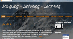 Desktop Screenshot of laughing-listening-learning.blogspot.com