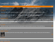 Tablet Screenshot of laughing-listening-learning.blogspot.com