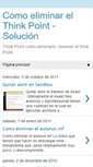 Mobile Screenshot of como-eliminar-thinkpoint.blogspot.com