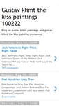 Mobile Screenshot of gustav-klimt-the-kiss.blogspot.com