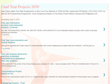 Tablet Screenshot of finalprojects2030.blogspot.com