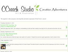 Tablet Screenshot of ccreechstudio.blogspot.com