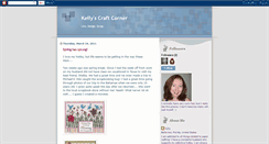 Desktop Screenshot of kellyscraftcorner.blogspot.com