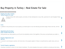 Tablet Screenshot of buypropertyin-turkey.blogspot.com