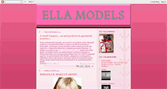 Desktop Screenshot of mihaella-ellamodels.blogspot.com