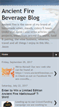 Mobile Screenshot of ancientfirewineblog.blogspot.com