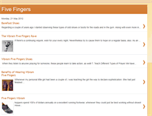 Tablet Screenshot of fivefingersabout.blogspot.com