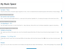 Tablet Screenshot of musicdreamspace.blogspot.com